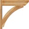 Ekena Millwork Thorton Slat Rough Sawn Outlooker, Western Red Cedar, 8"W x 32"D x 32"H OUT08X32X32THR06RWR - alternate 3